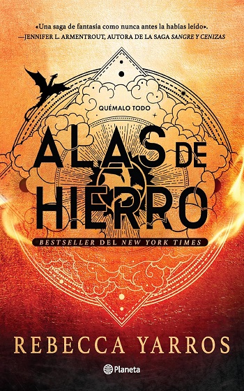 libro Alas de hierro de Rebecca Yarros venezuela