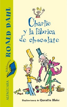 libro Charlie y la fábrica de chocolate de Roald Dahl venezuela