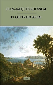 libro El Contrato Social de  Jean Jacques Rousseau venezuela