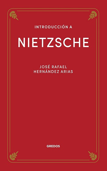 libro Introducción a Nietzsche de Jose Rafael Hernández Arias  venezuela