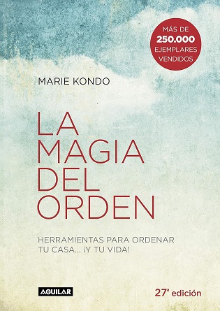 libro La magia del orden: Herramientas para ordenar tu casa y tu vida de Marie Kondo venezuela