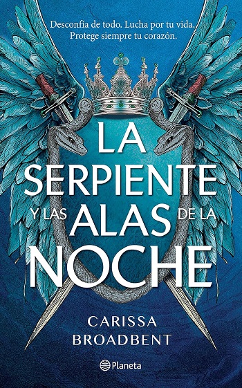 libro La serpiente y las alas de la noche de Carissa Broadbent venezuela