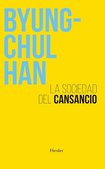 libro La sociedad del cansancio de  Byung-Chul Han  venezuela