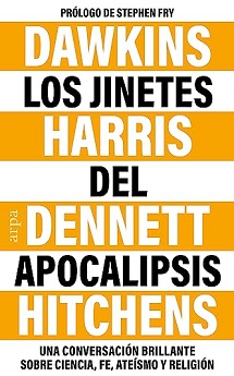 libro Los jinetes del Apocalipsis de Richard Dawkins, Christopher Hitchens, Daniel Dennett, Sam Harris venezuela