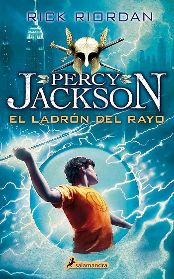libro Percy Jackson y el ladrón del rayo de Rick Riordan venezuela