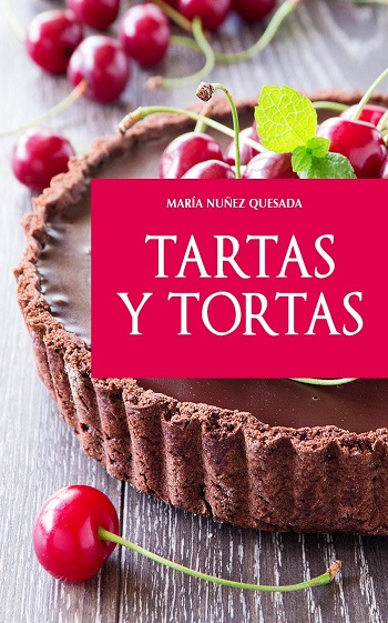 libro Tartas y tortas  de  María Nuñez Quesada venezuela