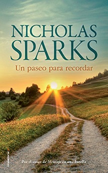 libro Un paseo para recordar de Nicholas Sparks venezuela