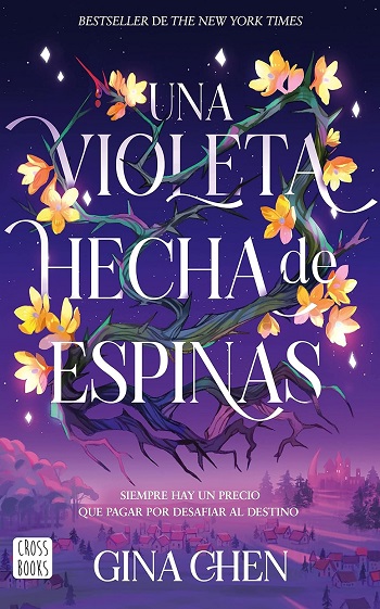 libro Una violeta hecha de espinas de Gina Chen venezuela